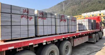 湘潭 芝麻灰地铺石出货日常