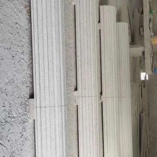 湘潭 花岗岩厂家带你看白麻花岗岩门楼大柱柱皮