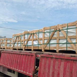 湘潭 芝麻白花岗岩地铺石出口专车-泰国游