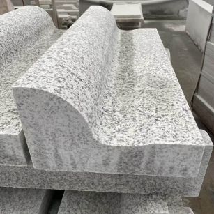 湘潭 白麻花岗岩S型路沿石，路侧石，马路牙子等