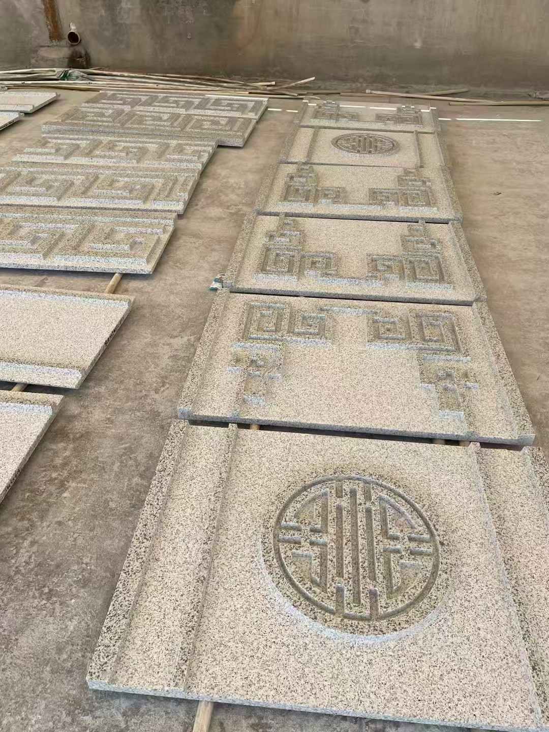 湘潭 白麻花岗岩外墙立面雕刻板