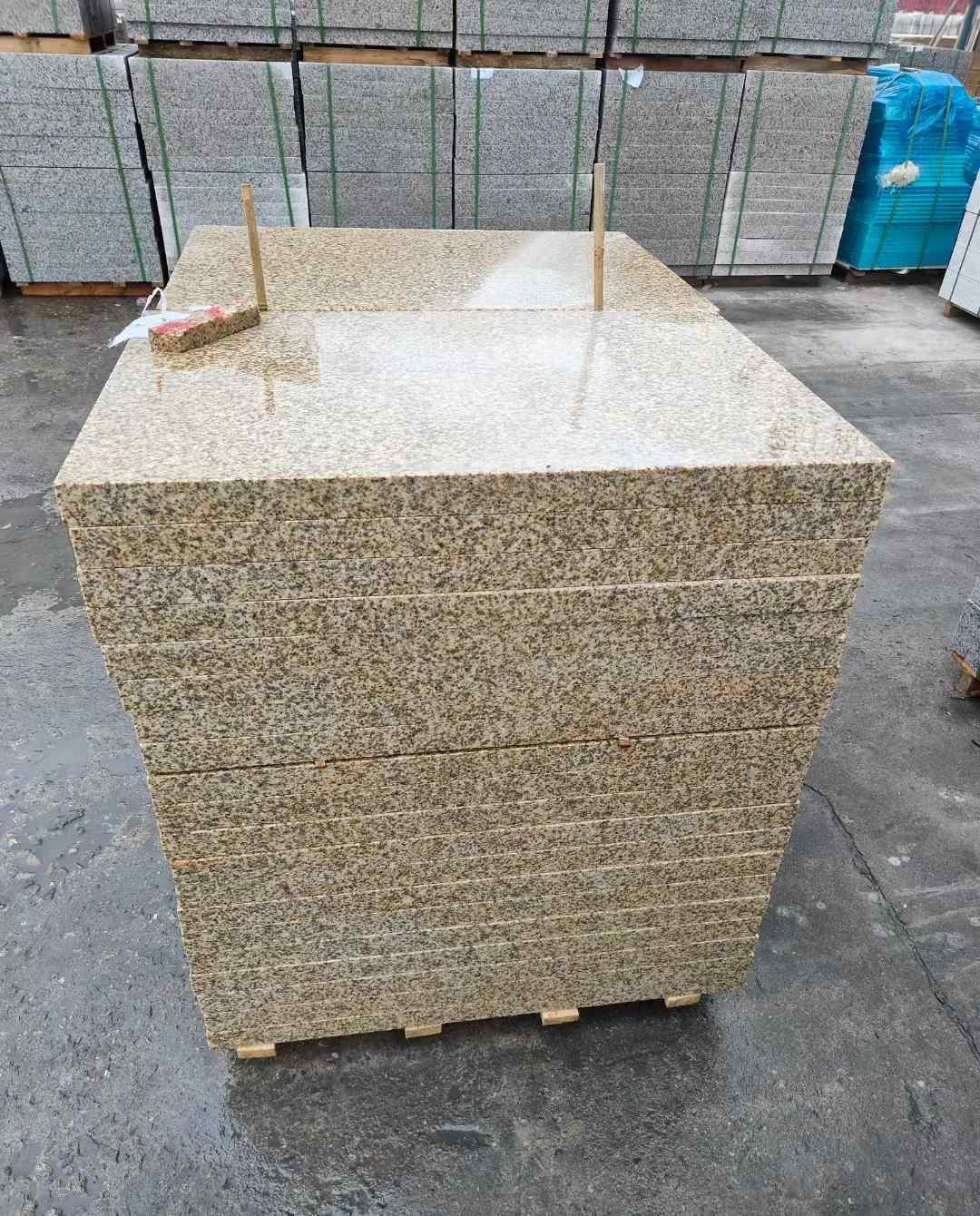 湘潭 湖北黄金麻花岗岩石材荔枝面外墙石材