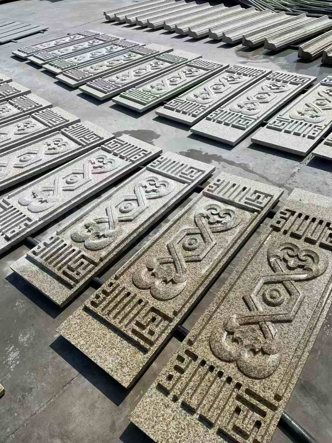 湘潭 黄金麻花岗岩外墙雕刻板