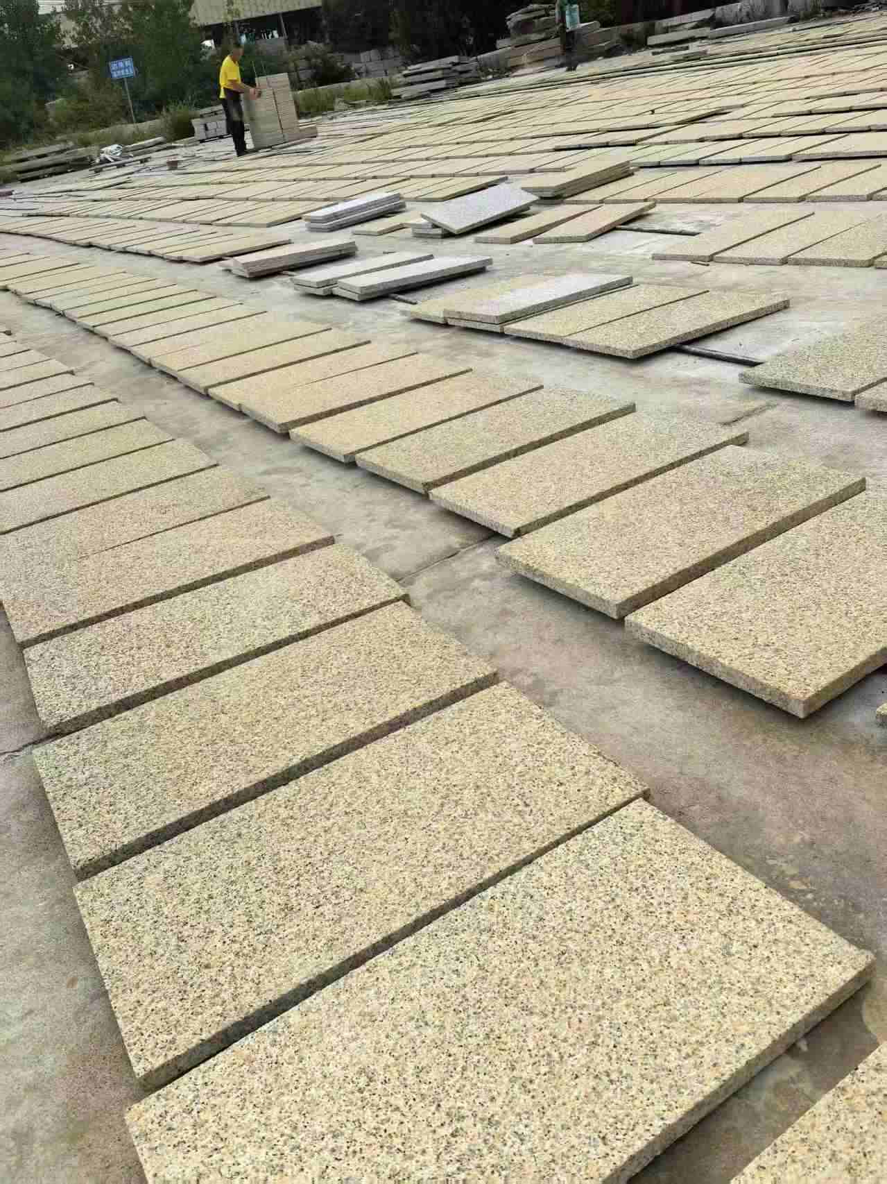 湘潭 黄金麻荔枝地铺石面排板