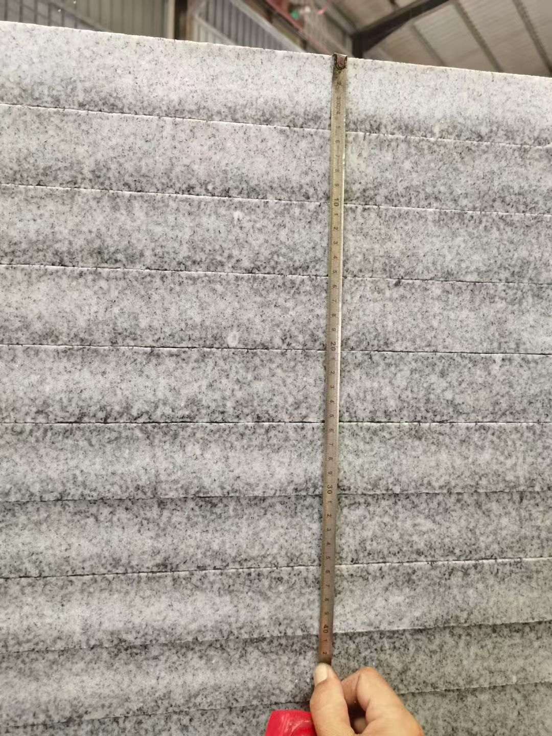 湘潭 芝麻白火烧成品厚薄均匀，B料价格接近A料质量